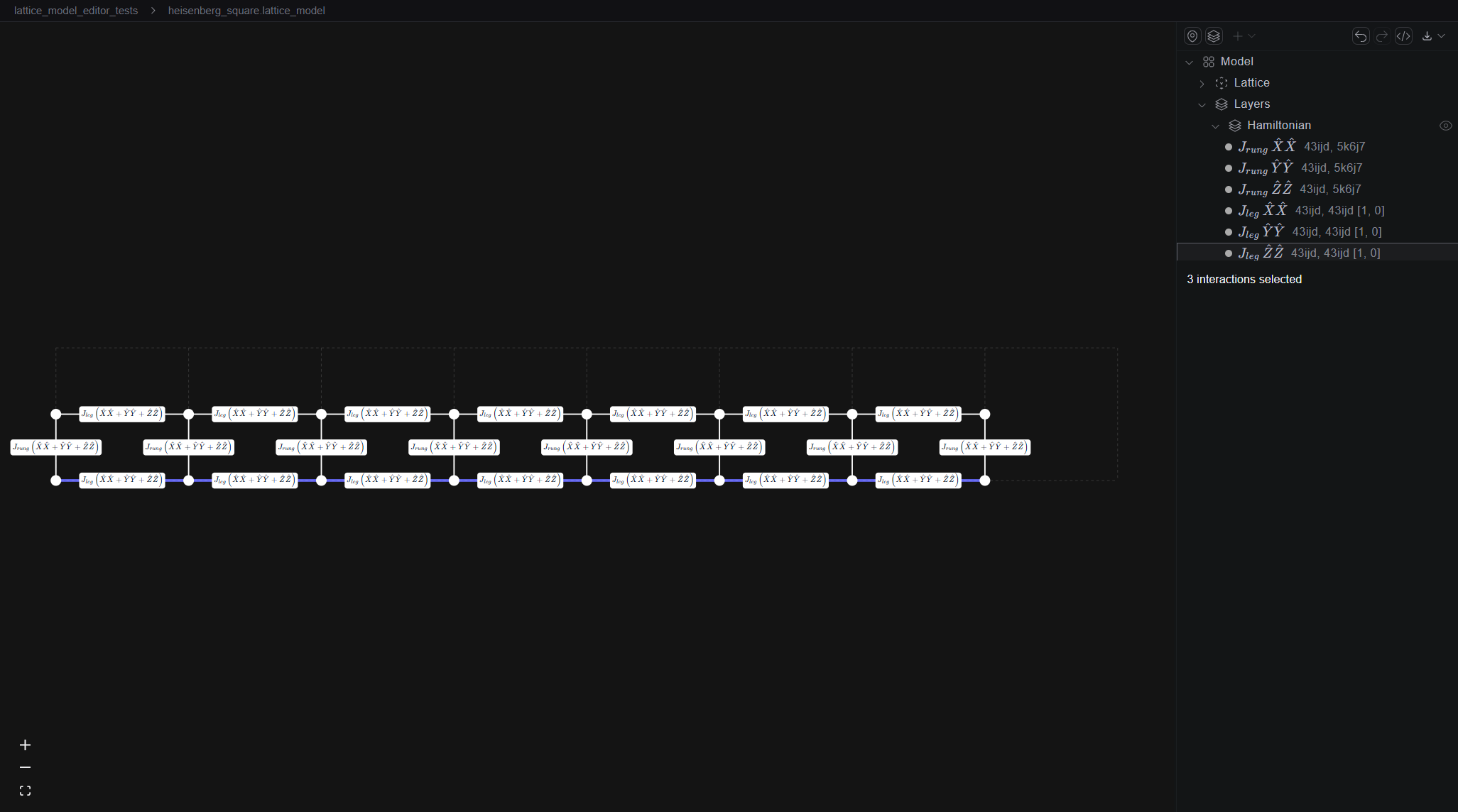All Interactions